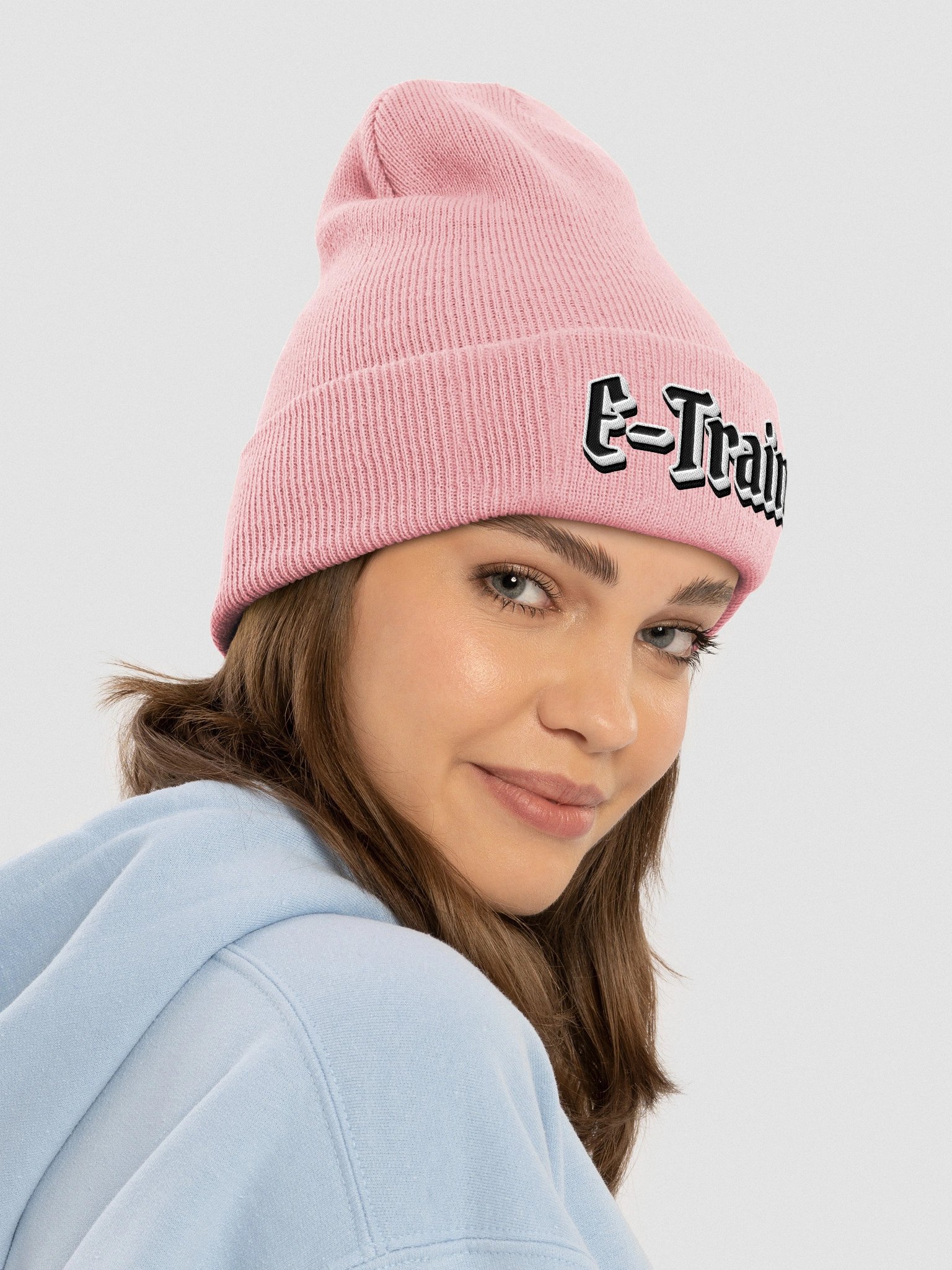 E-Train | Typeface Logo Beanie (2 Colours Available) product image (7)