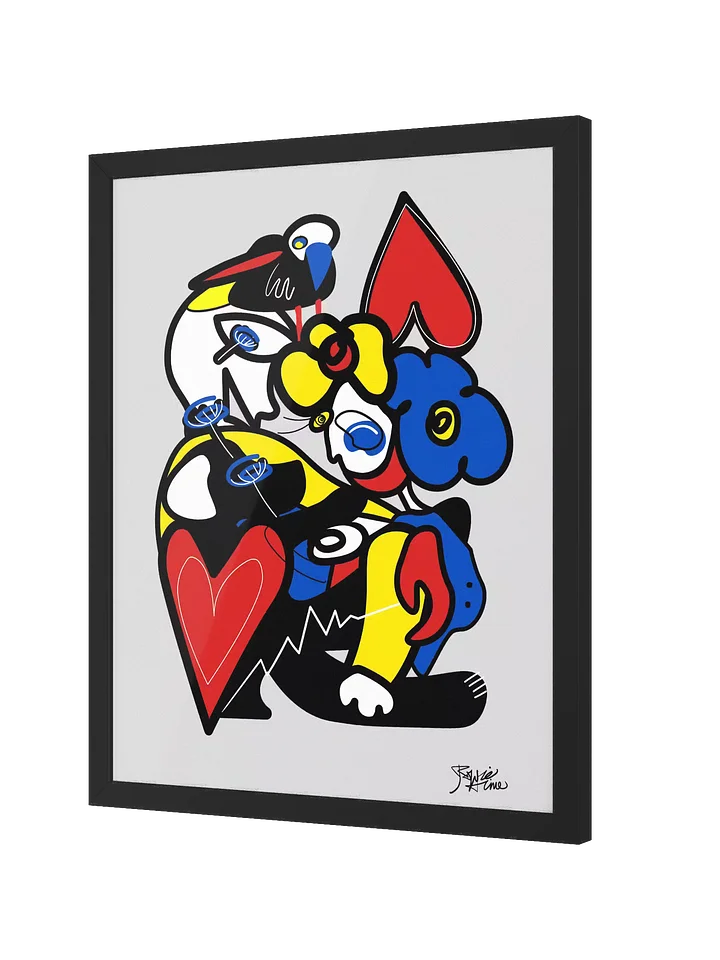 Framed Poster Wall Art: The beauty of loving a dog product image (2)