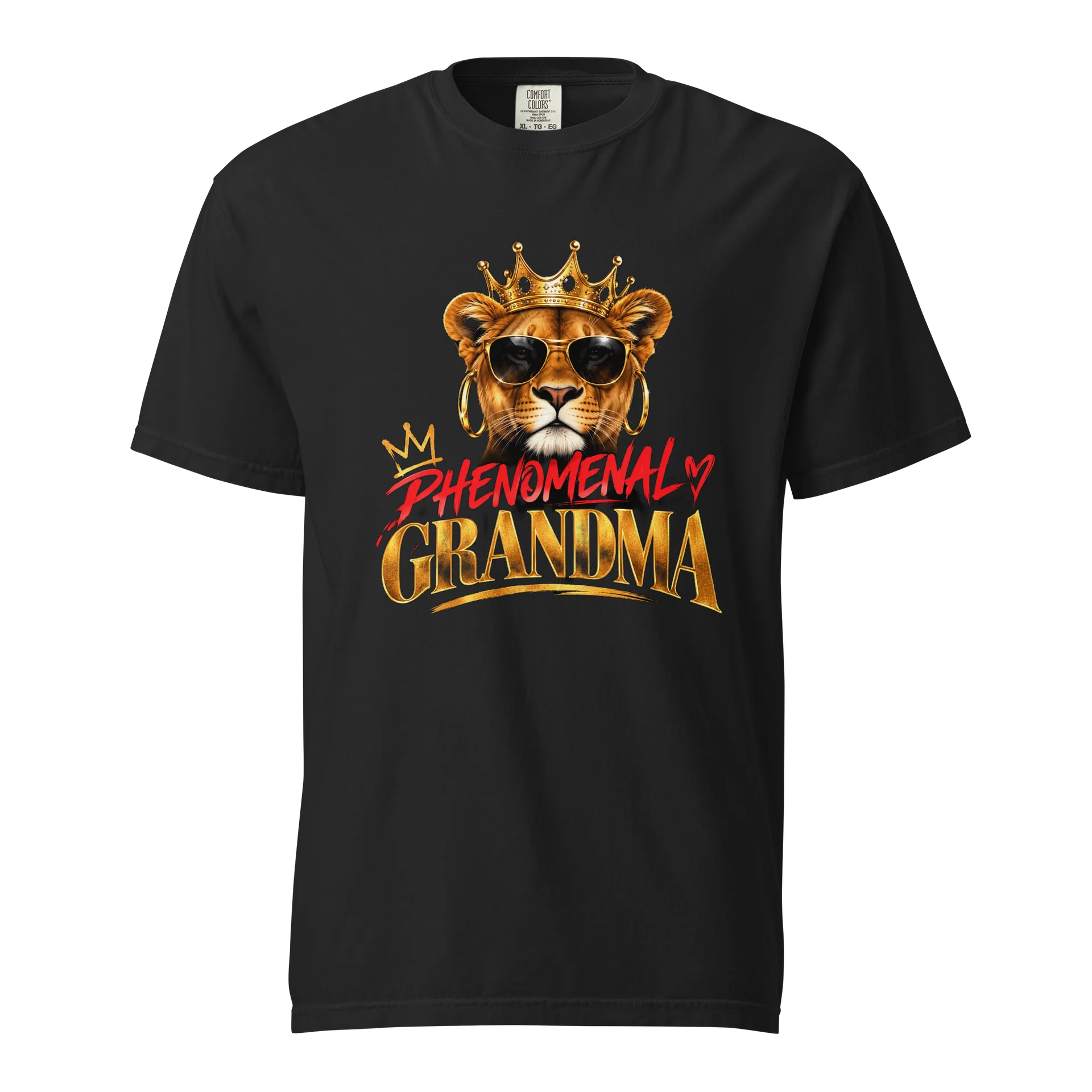 Phenomenal Grandma Lion Crown Tee product image (1)