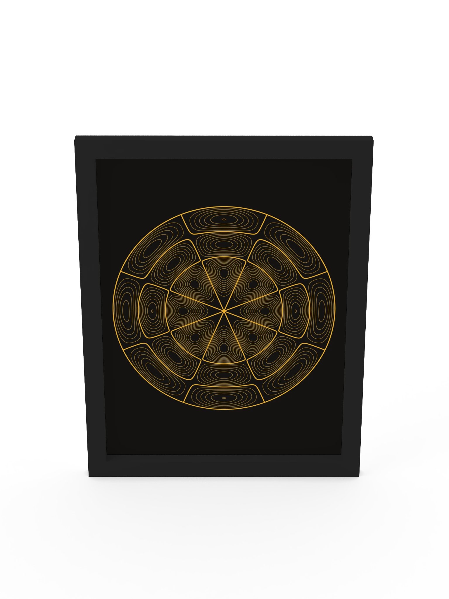 Crown · Lines Framed Poster product image (55)