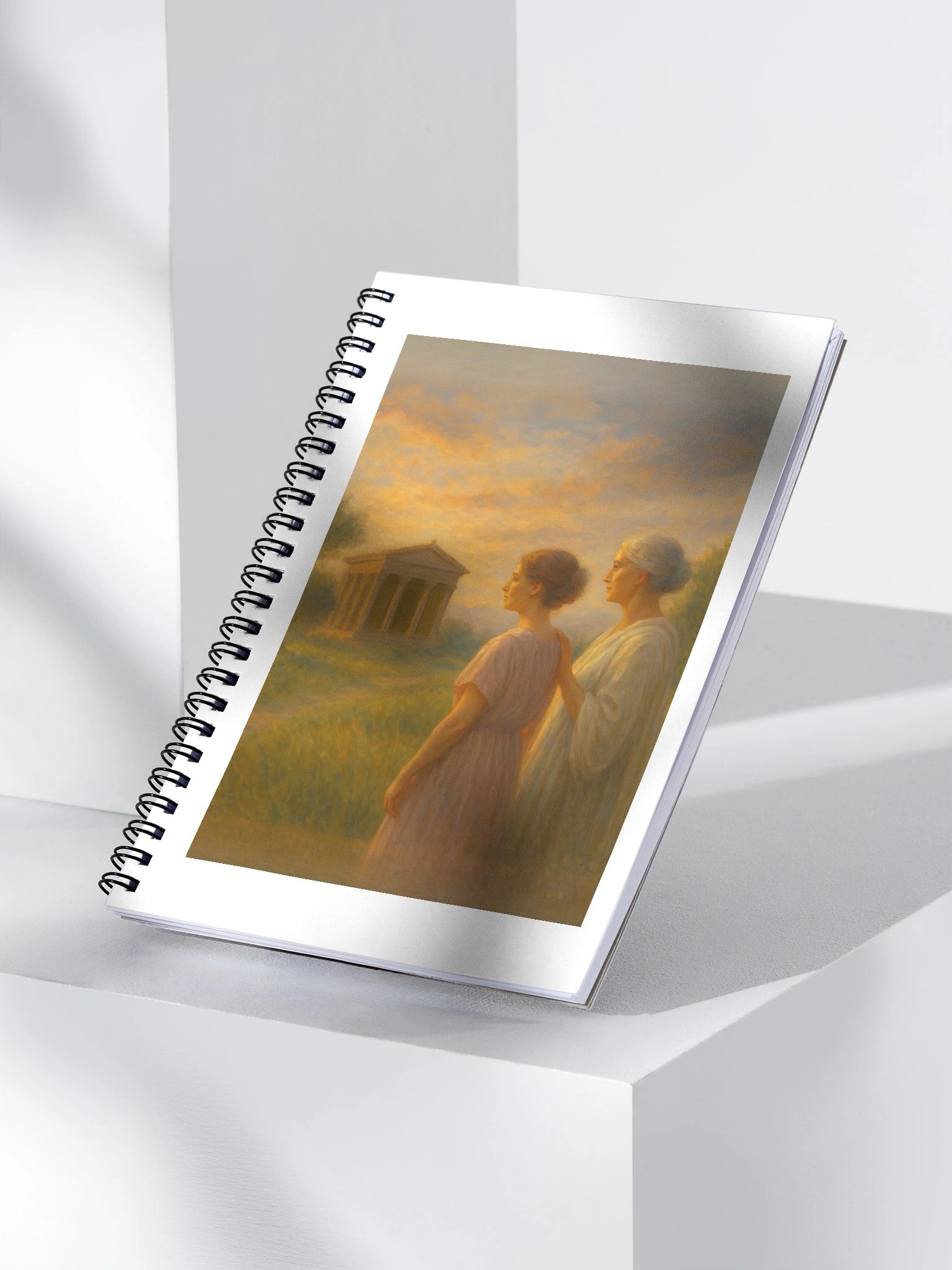 Peace Restored, Temple of Fortuna Muliebris Spiral Notebook product image (3)