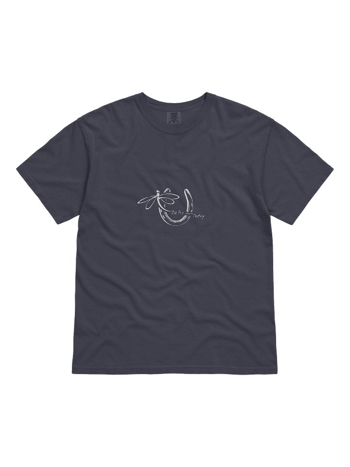 InJoy Today Daily Joy T‑Shirt | Premium Heavyweight Cotton T‑Shirt with InJoy Today Logo product image (1)
