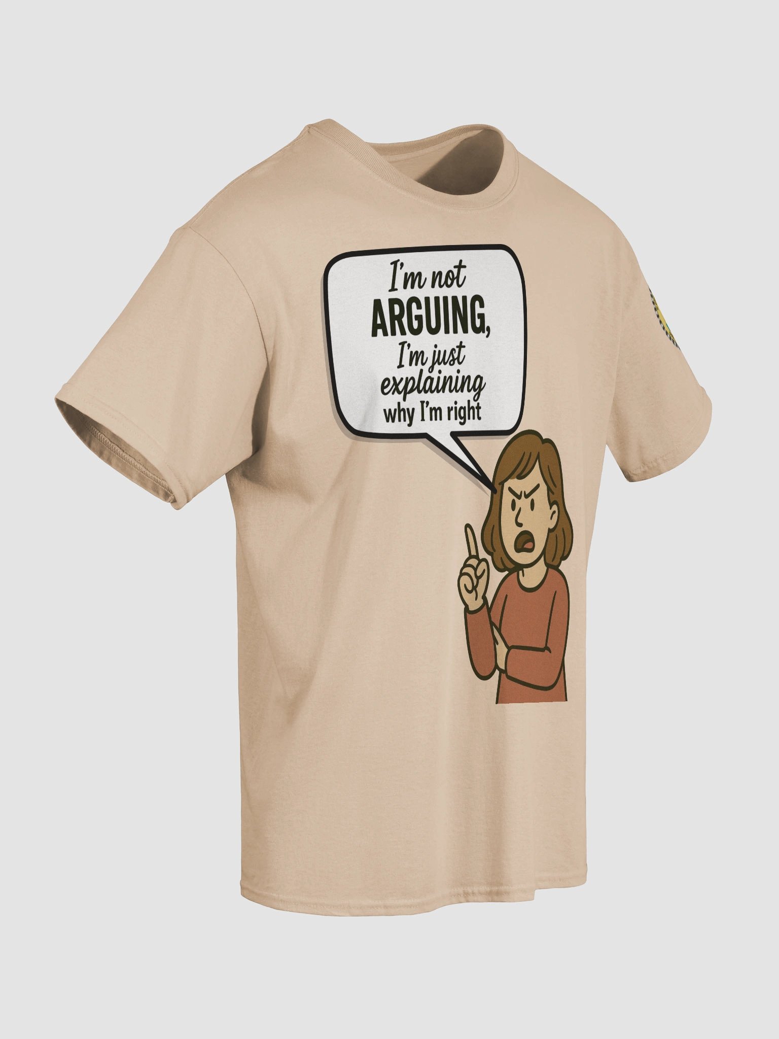 I'm not Arguing (Female) Gildan Heavyweight T-Shirt Colors (3) product image (4)