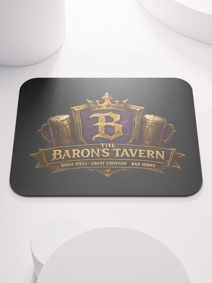Baron's Tavern Crest Mouse Pad product image (1)