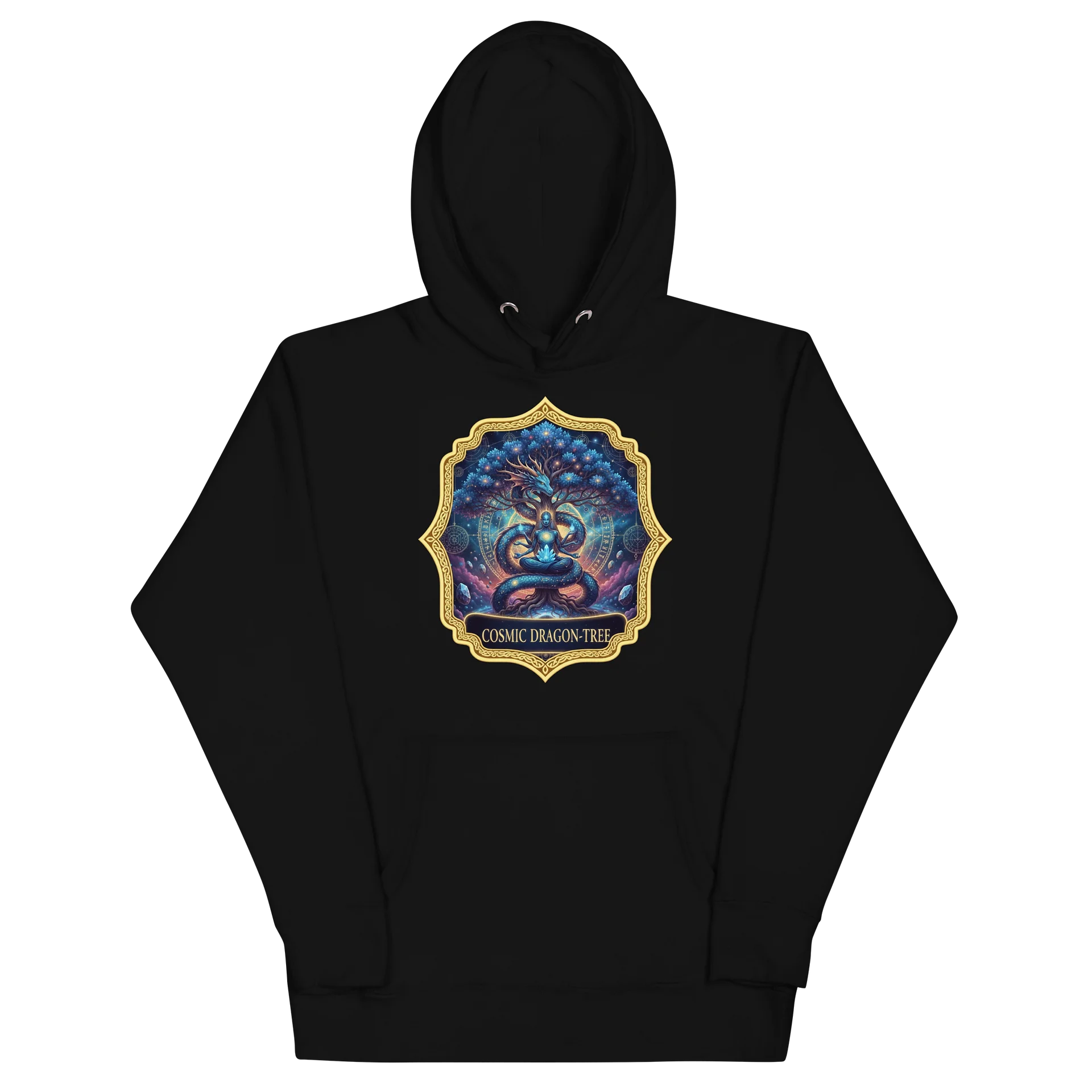 Cosmic Dragon-Tree Unisex Hoodie product image (2)
