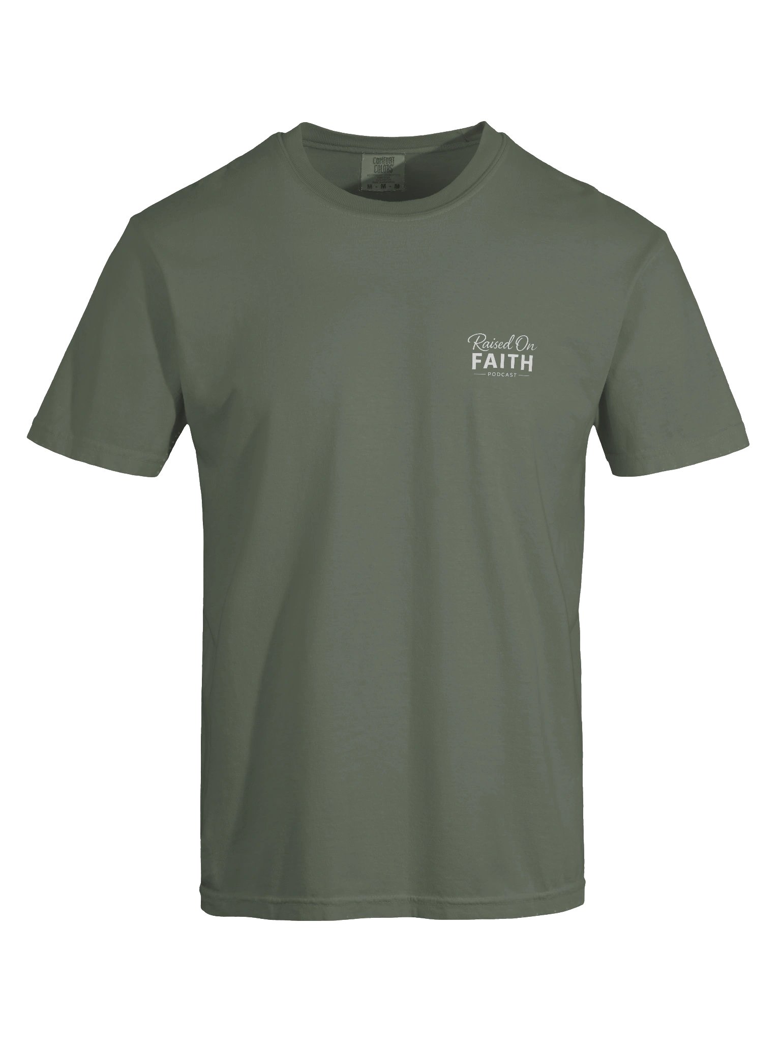 Raised on Faith Tee - Green/White product image (5)