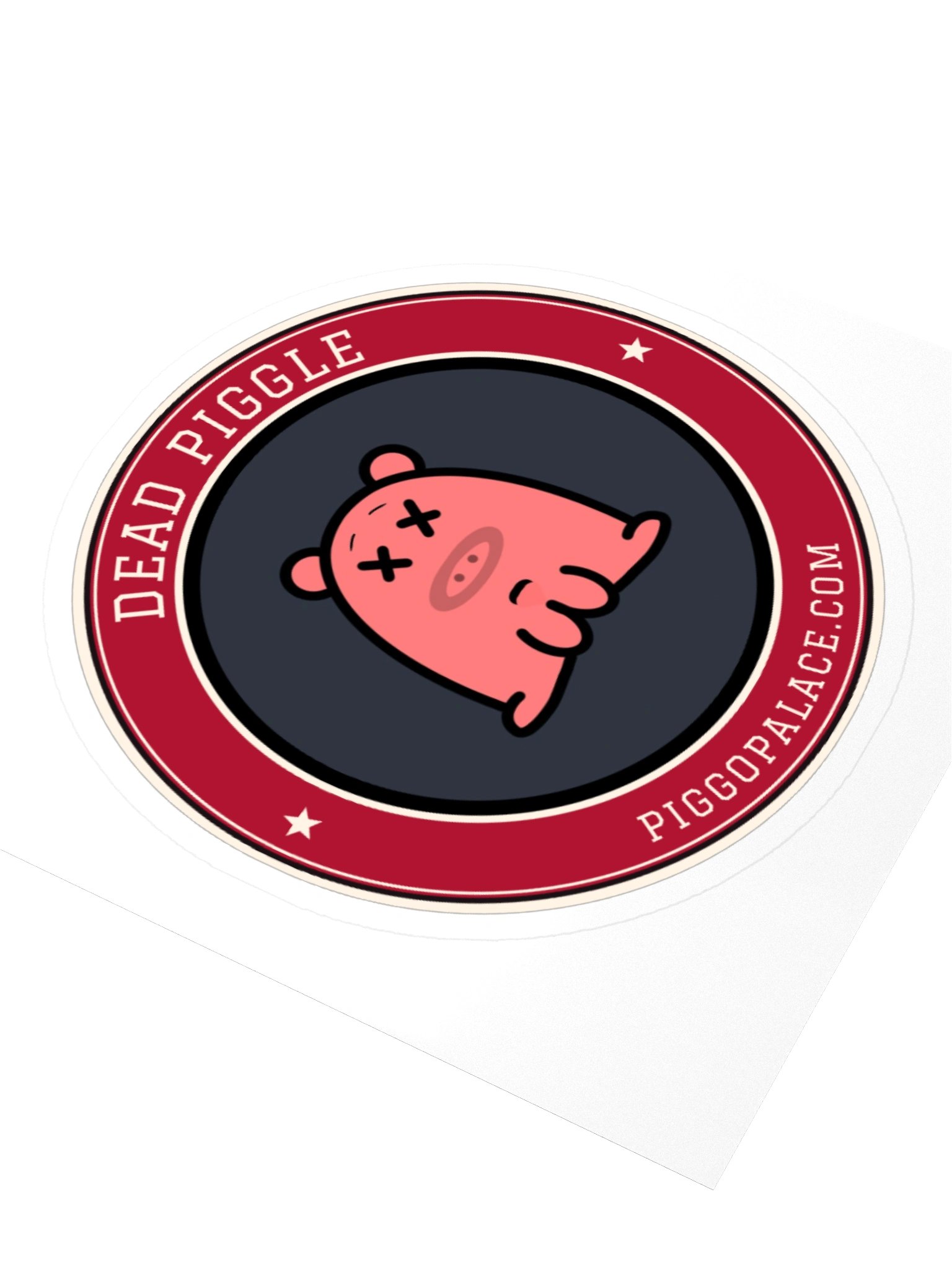Dead Piggle Varsity Sticker product image (7)
