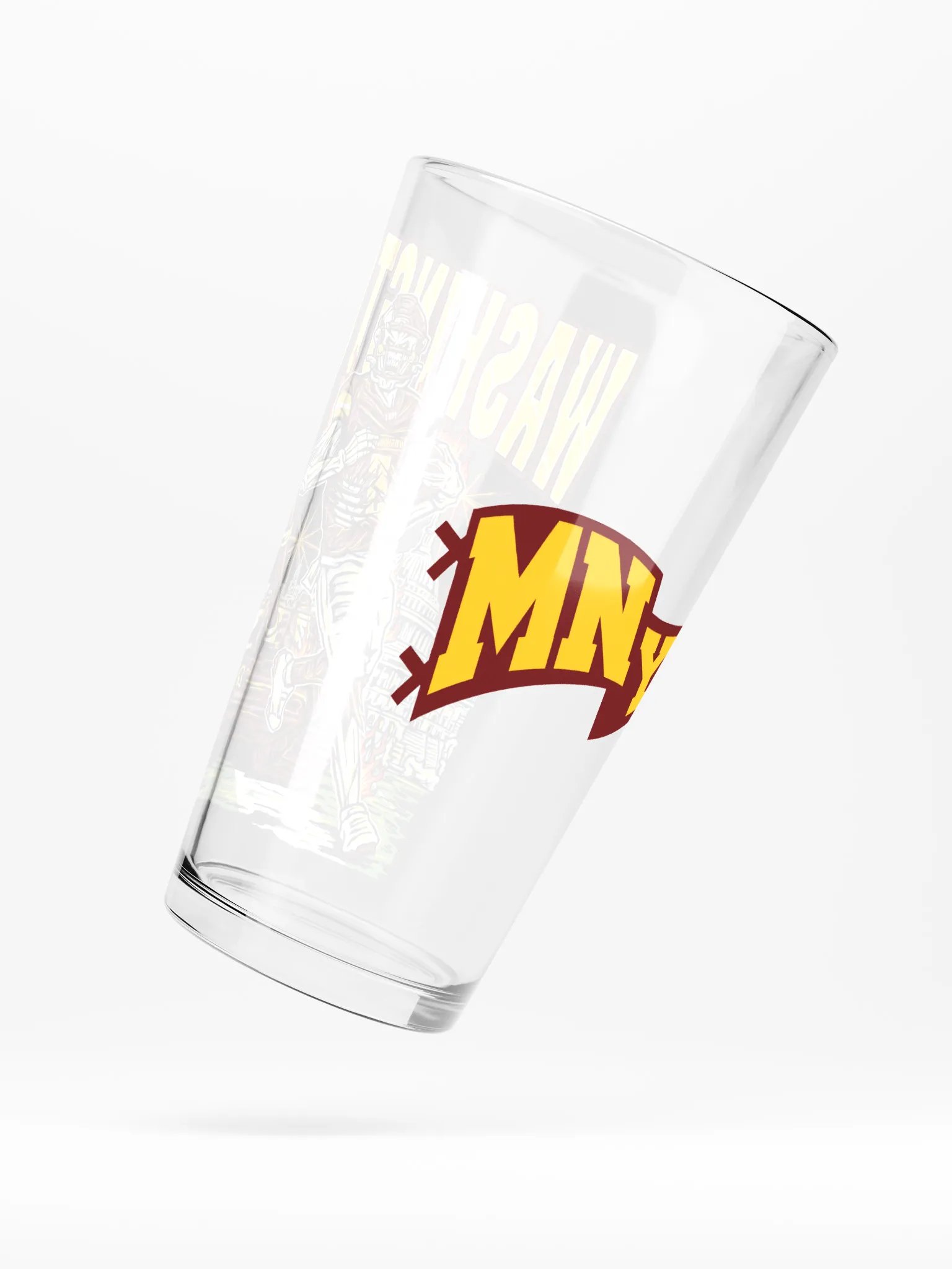 Washington DC, Welcome to Football Pint Glass product image (5)
