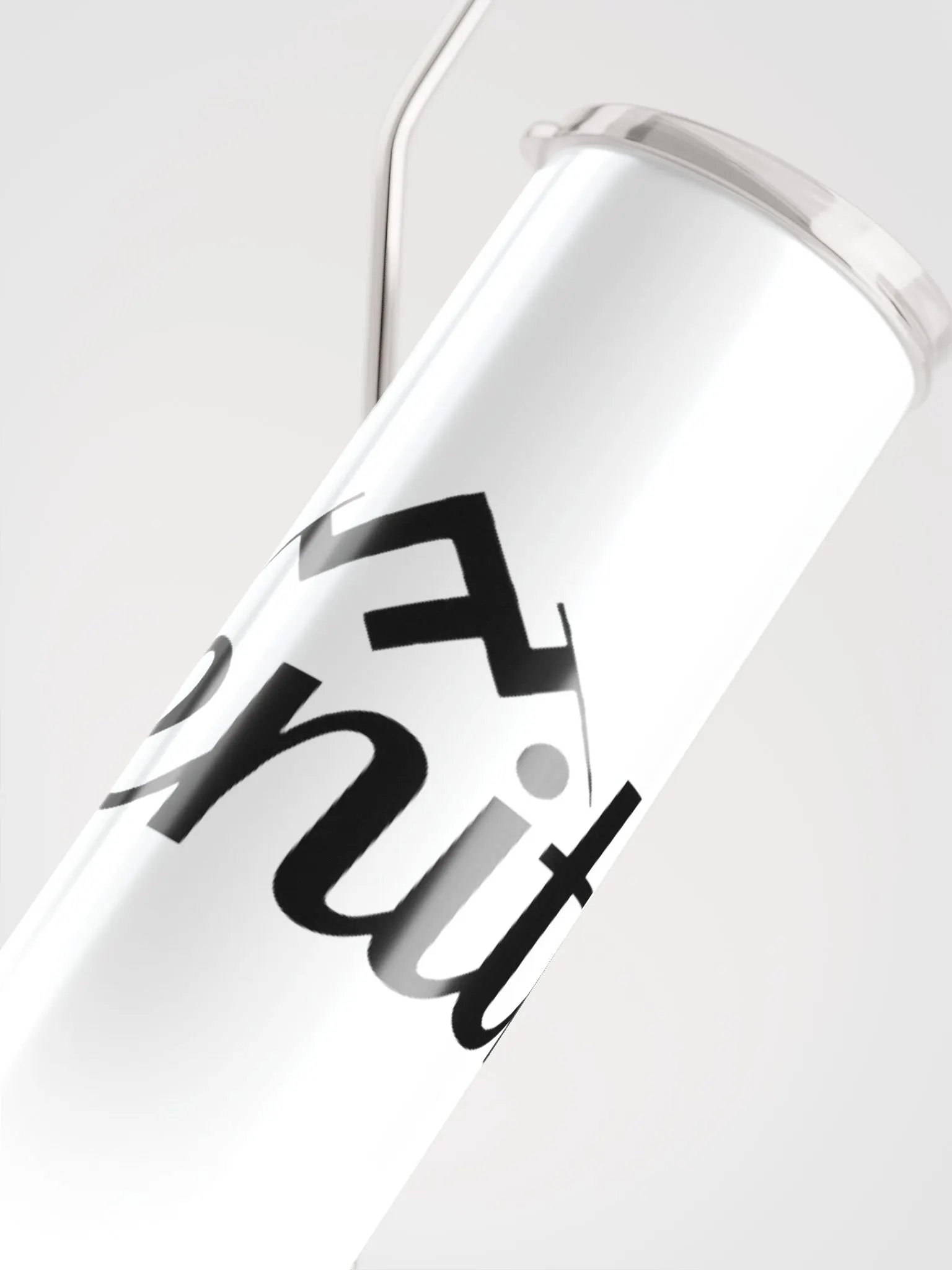 Zenith 20oz Vacuum-Insulated Stainless Steel Tumbler with Straw - White Mountain Design product image (5)