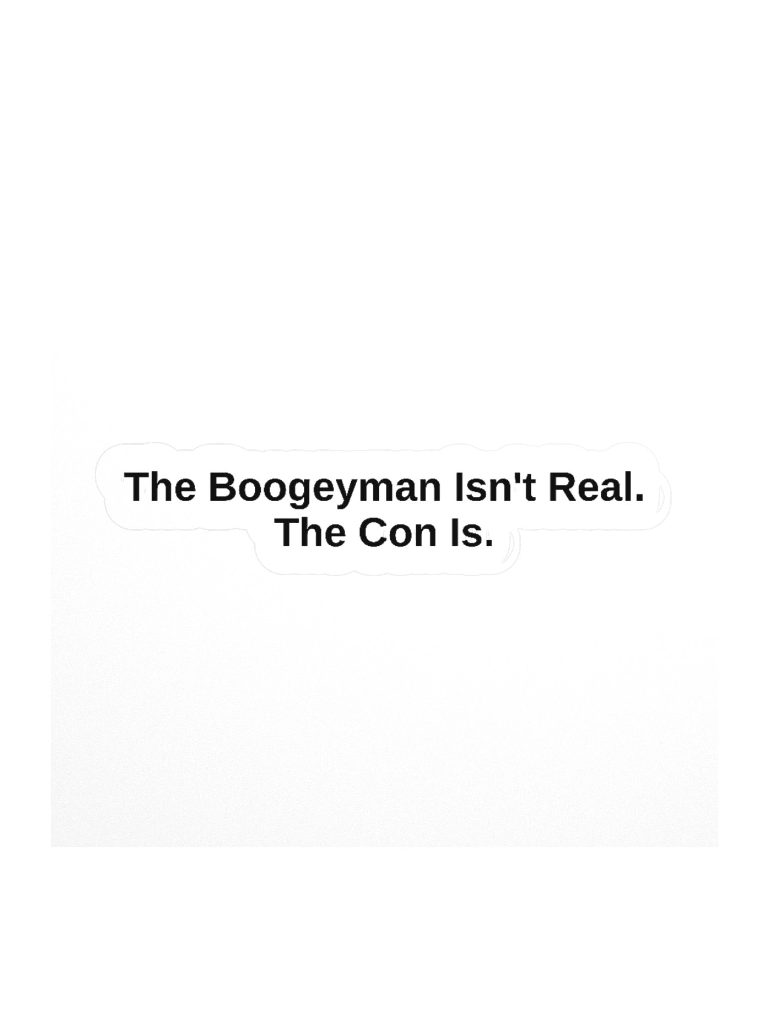 Boogeyman Sticker Choose from 3x3, 4x4, 5.5x5.5 product image (3)