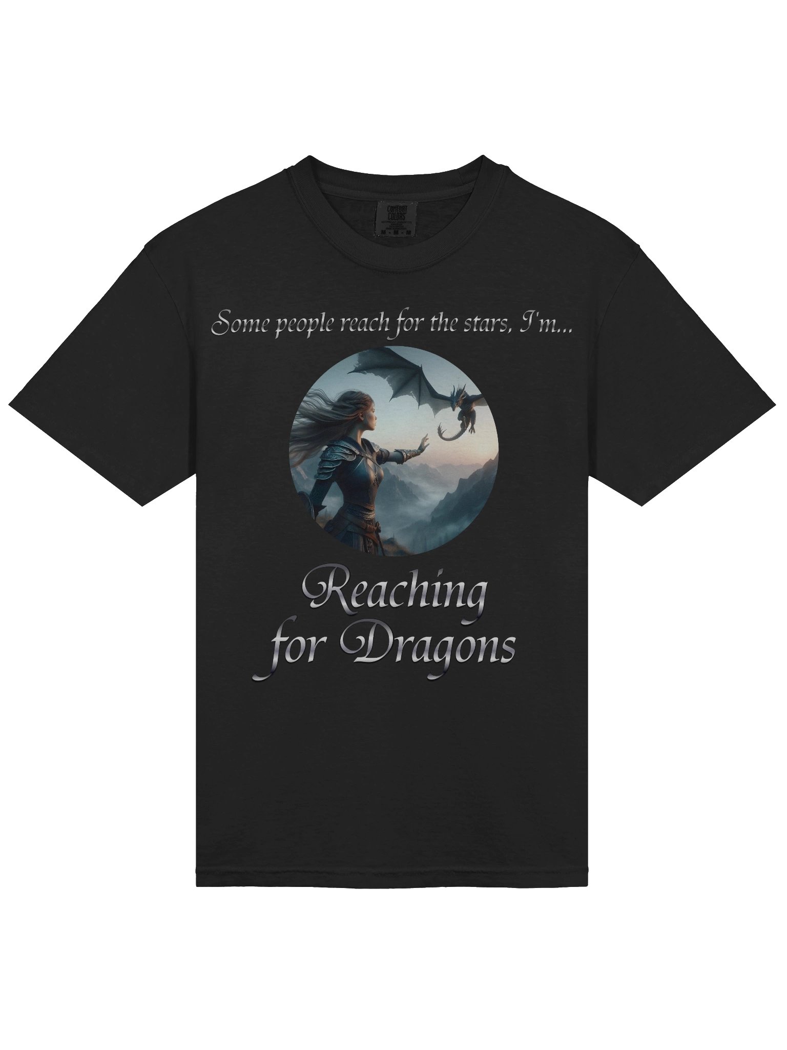 Reaching for Dragons Comfort Tee product image (4)