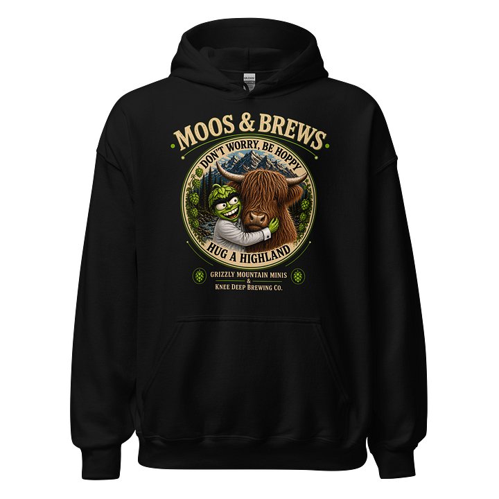 Moos & Brews Special Event with Knee Deep Brewing Co. Hoodie product image (1)