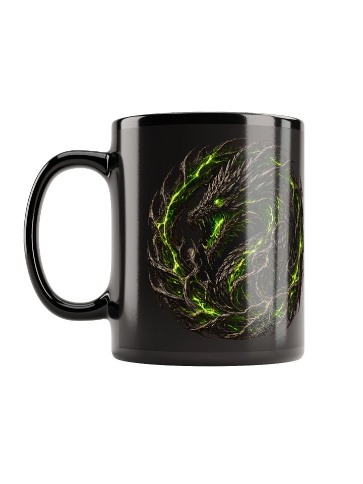 🟢⚫🐉 The Abyss Root – Shadow Growth Mug product image (1)