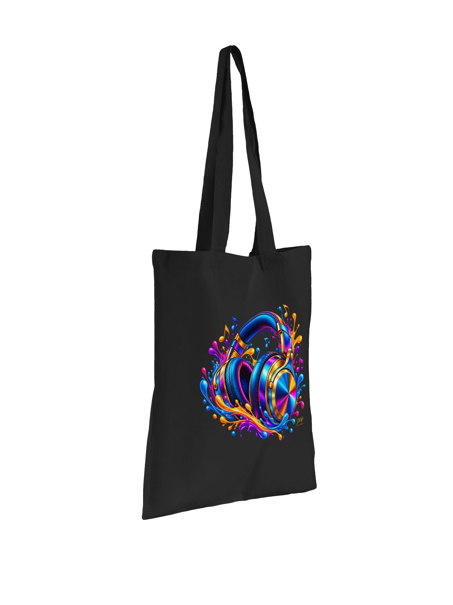 DCG Music Soul Headphone Cotton Tote Bag product image (3)
