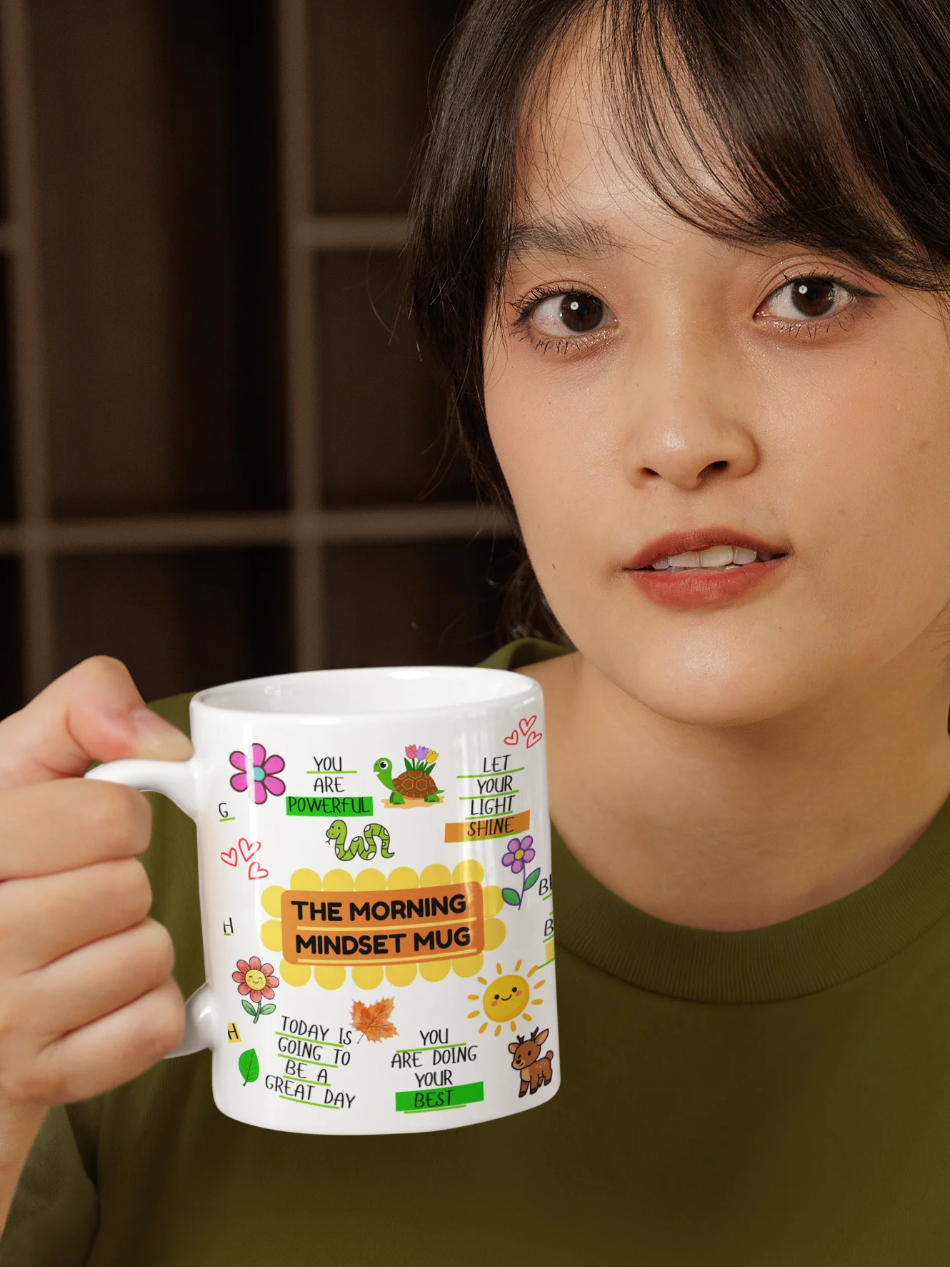 Positive Morning Mindset Coffee Mug product image (2)