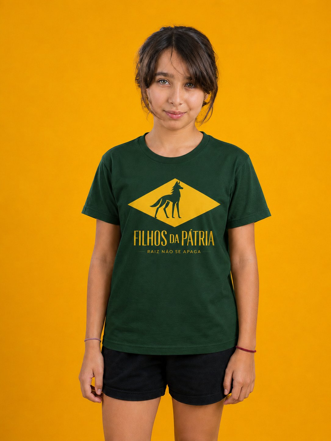 Camiseta Fundadora Filhos da Patria KIDS Verde product image (2)