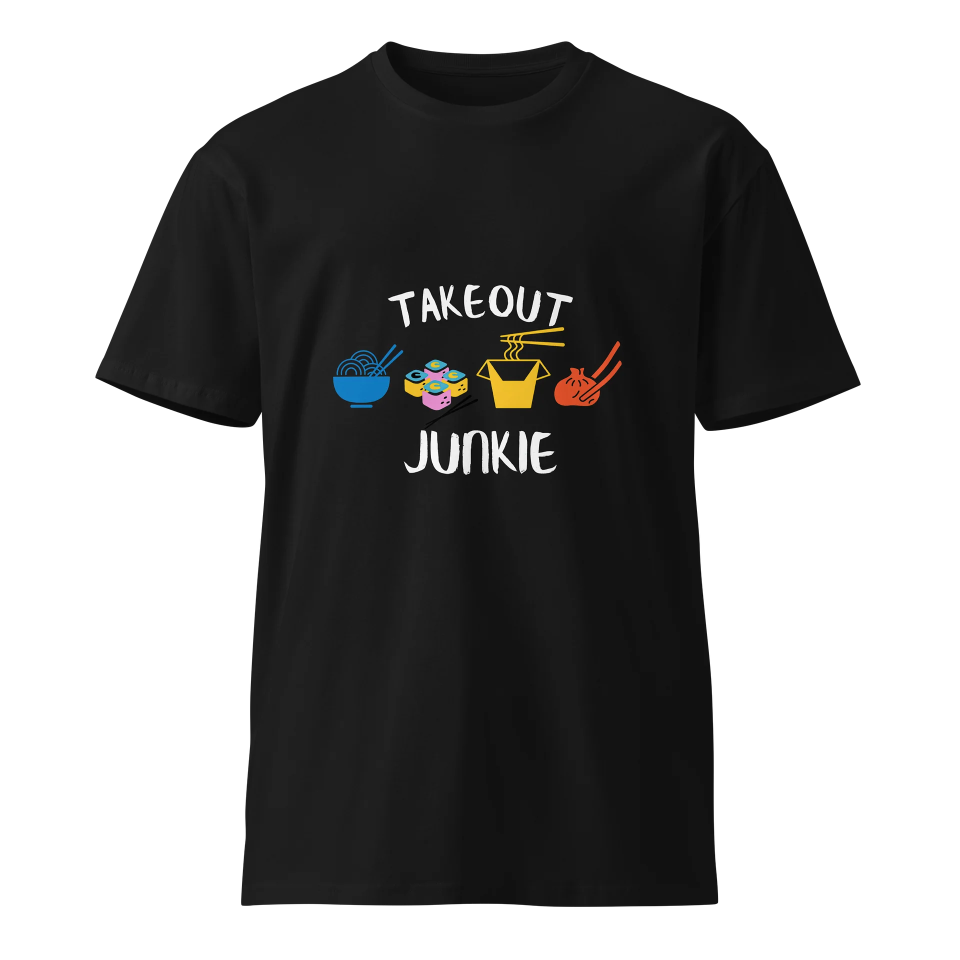 Take Out Junkie - Asian Food Lover - AS Colour Unisex Premium T-Shirt product image (3)