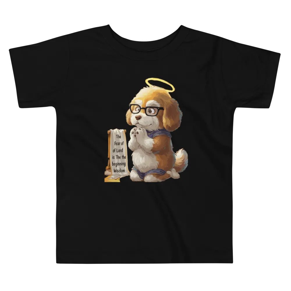 Praying Pup Toddler T-Shirt product image (5)