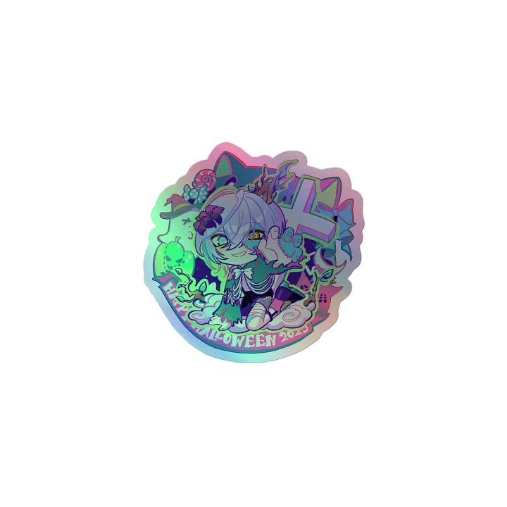 Halloween 2025 Holographic Sticker product image (1)