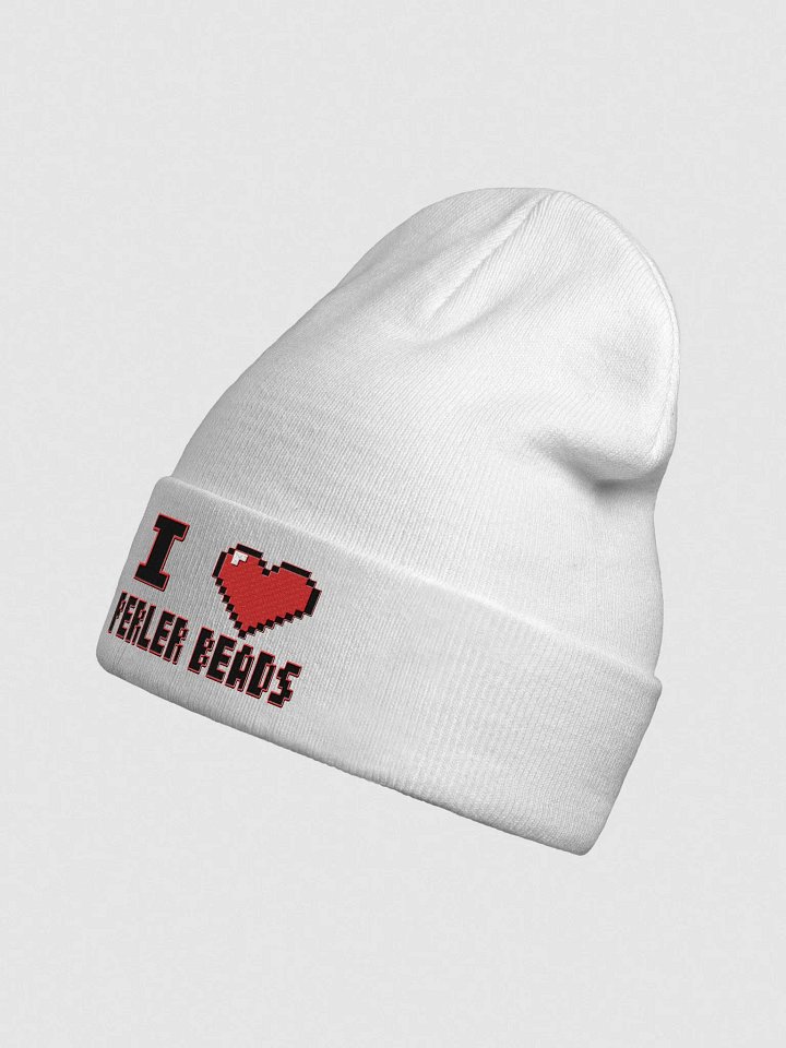I Heart Perler Bead 2 Touque product image (2)