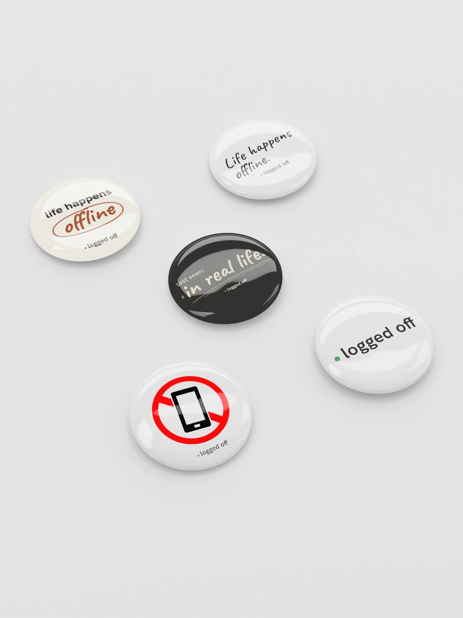 logged off pin button set product image (2)