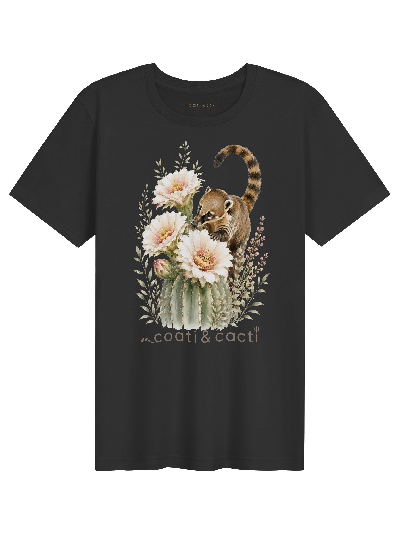 Coati & Cacti Saguaro Bloom Tee product image (1)