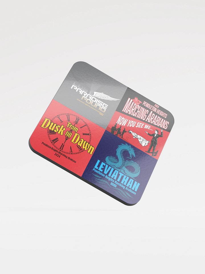 Retro 2026 Senior Show Coaster product image (1)
