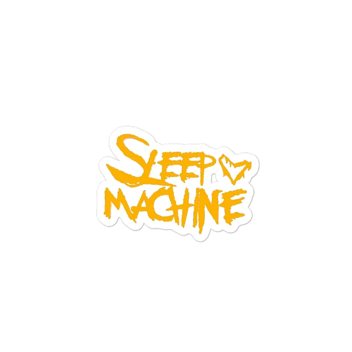 Sleep Machine logo Kiss-Cut Vinyl Decals product image (2)