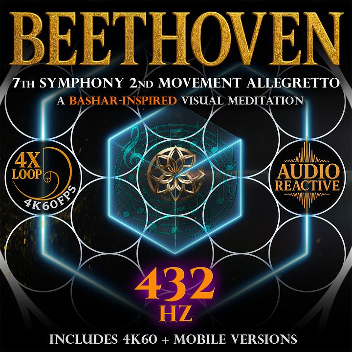 Bashar x Beethoven: A 4K Meditative Loop for Shifting Consciousness product image (1)