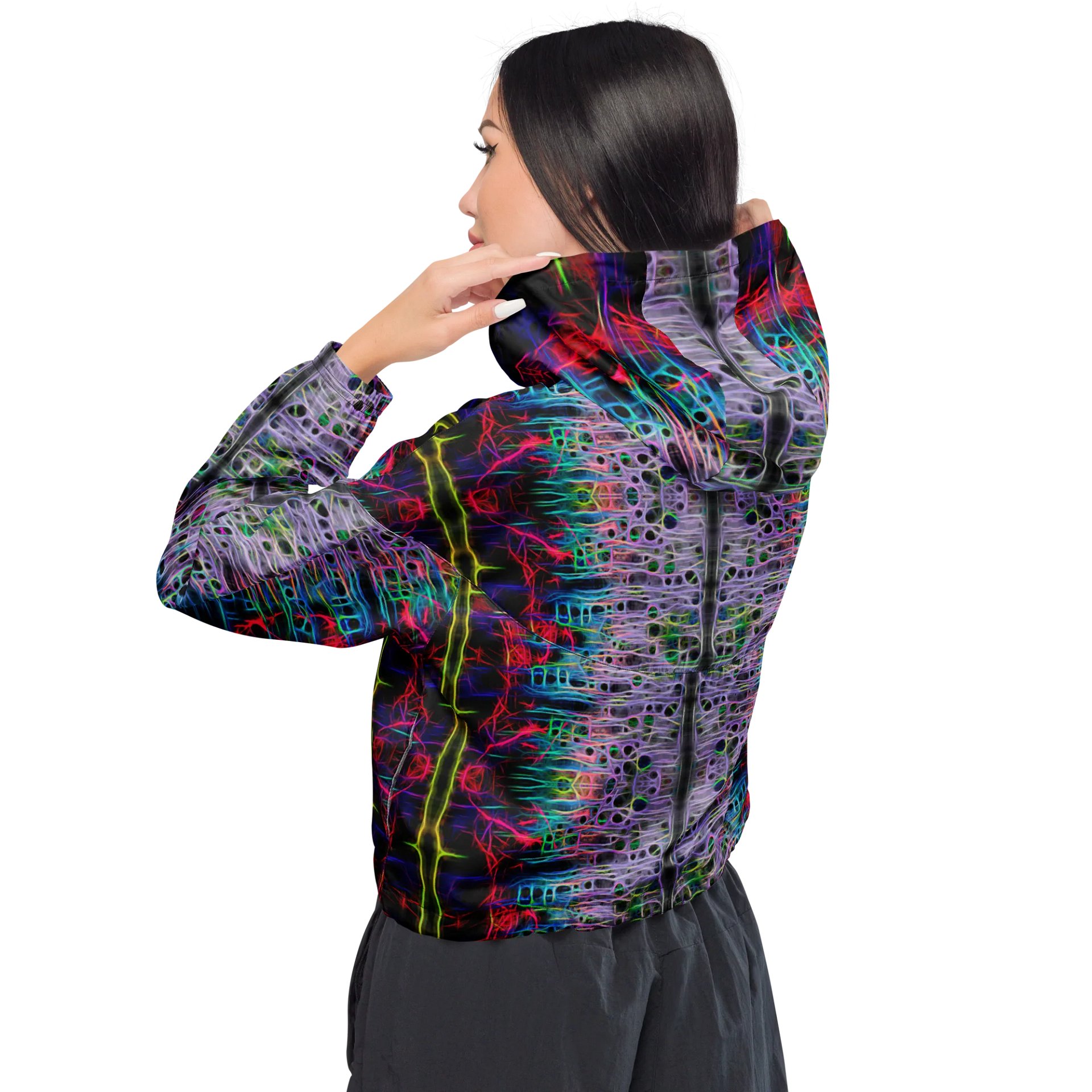 Digital Voltage | Cropped Windbreaker product image (3)