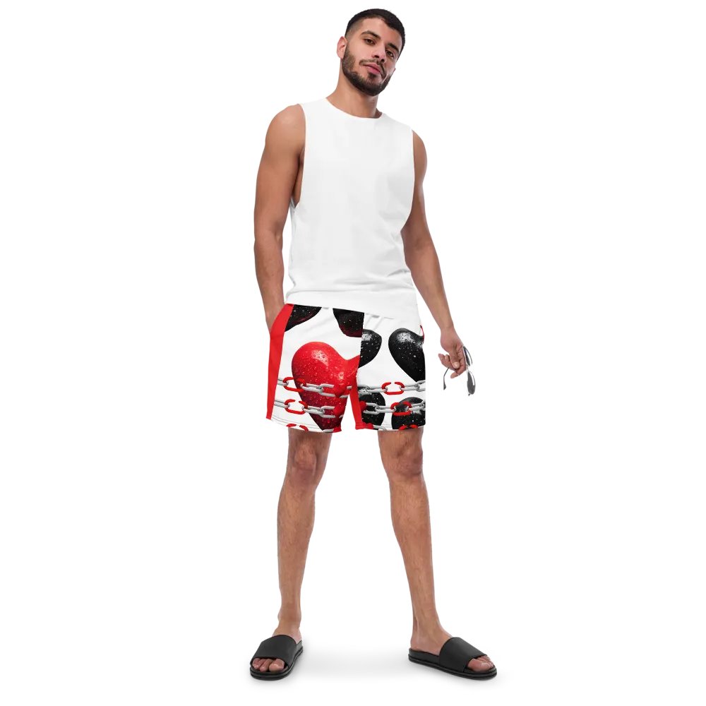 Captured Hearts Swim Trunks product image (6)