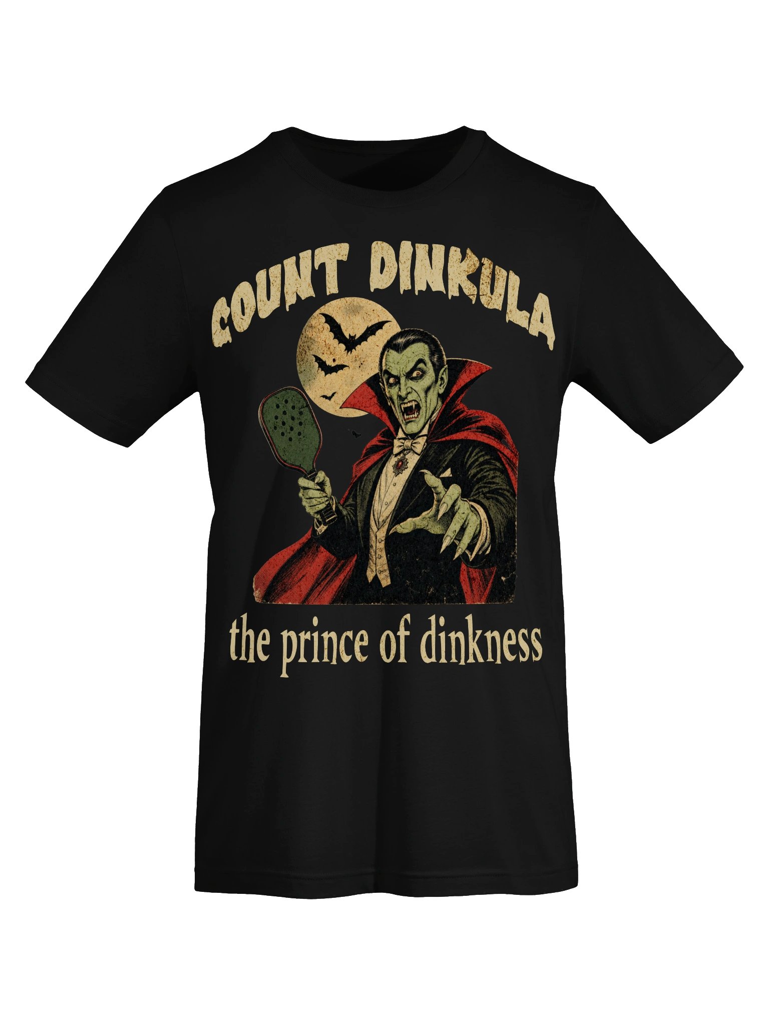 Count Dinkula Halloween Pickleball Shirt | Funny Dracula Pickleball Tee product image (10)