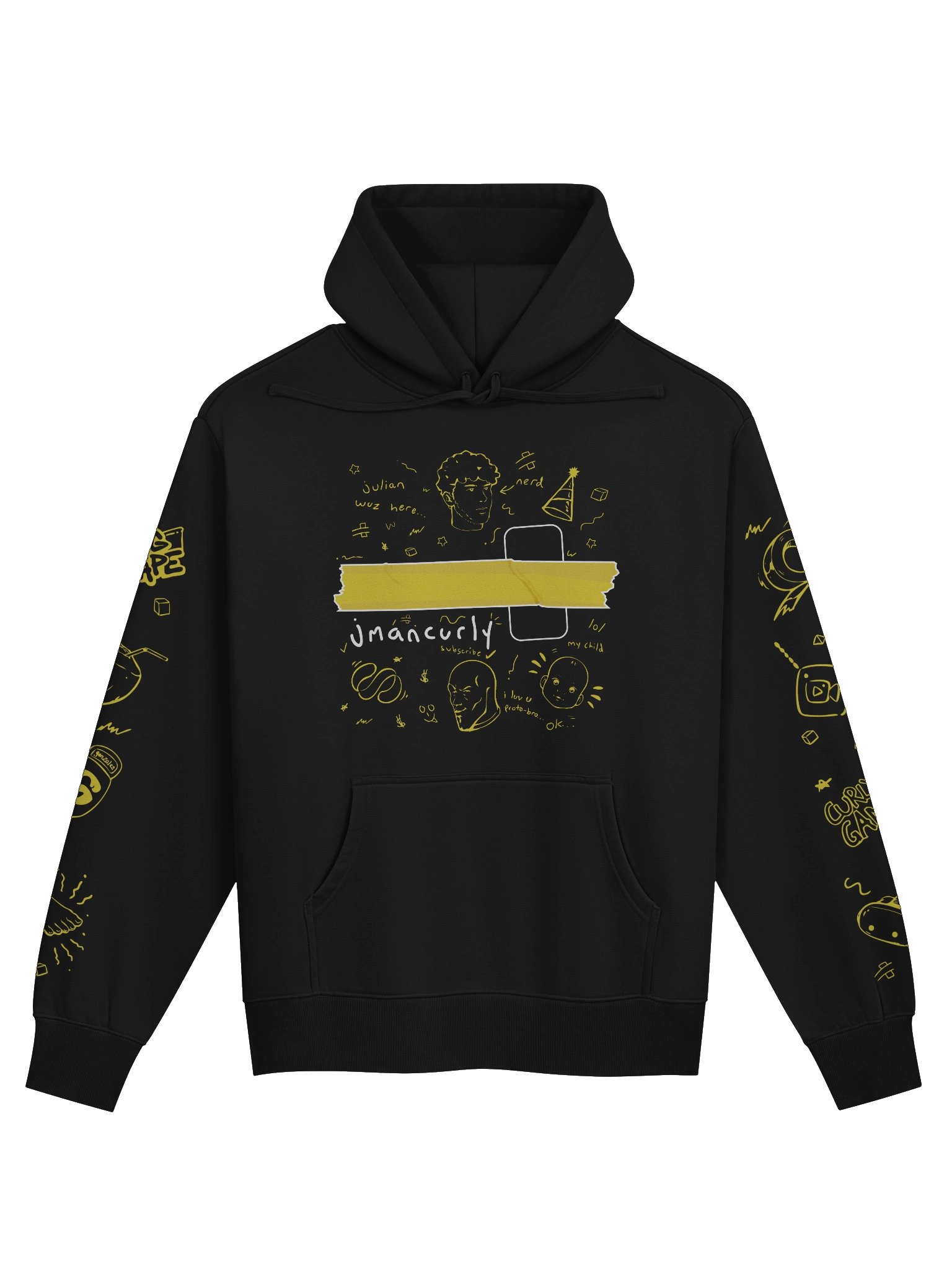 Premium Doodle Tape Hoodie product image (1)