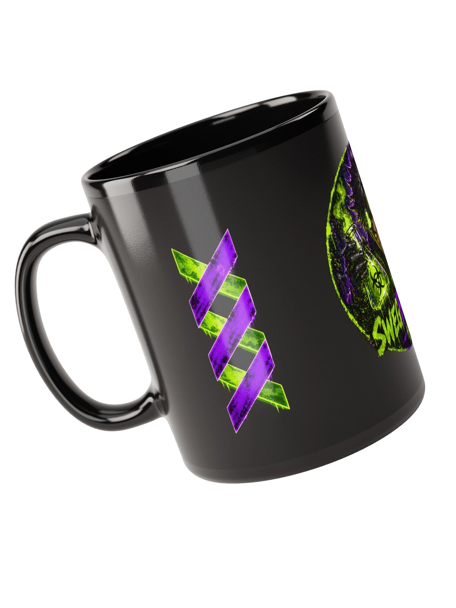 SwegBusterr Neon 'No Thoughts, Only Chaos' Mug product image (9)