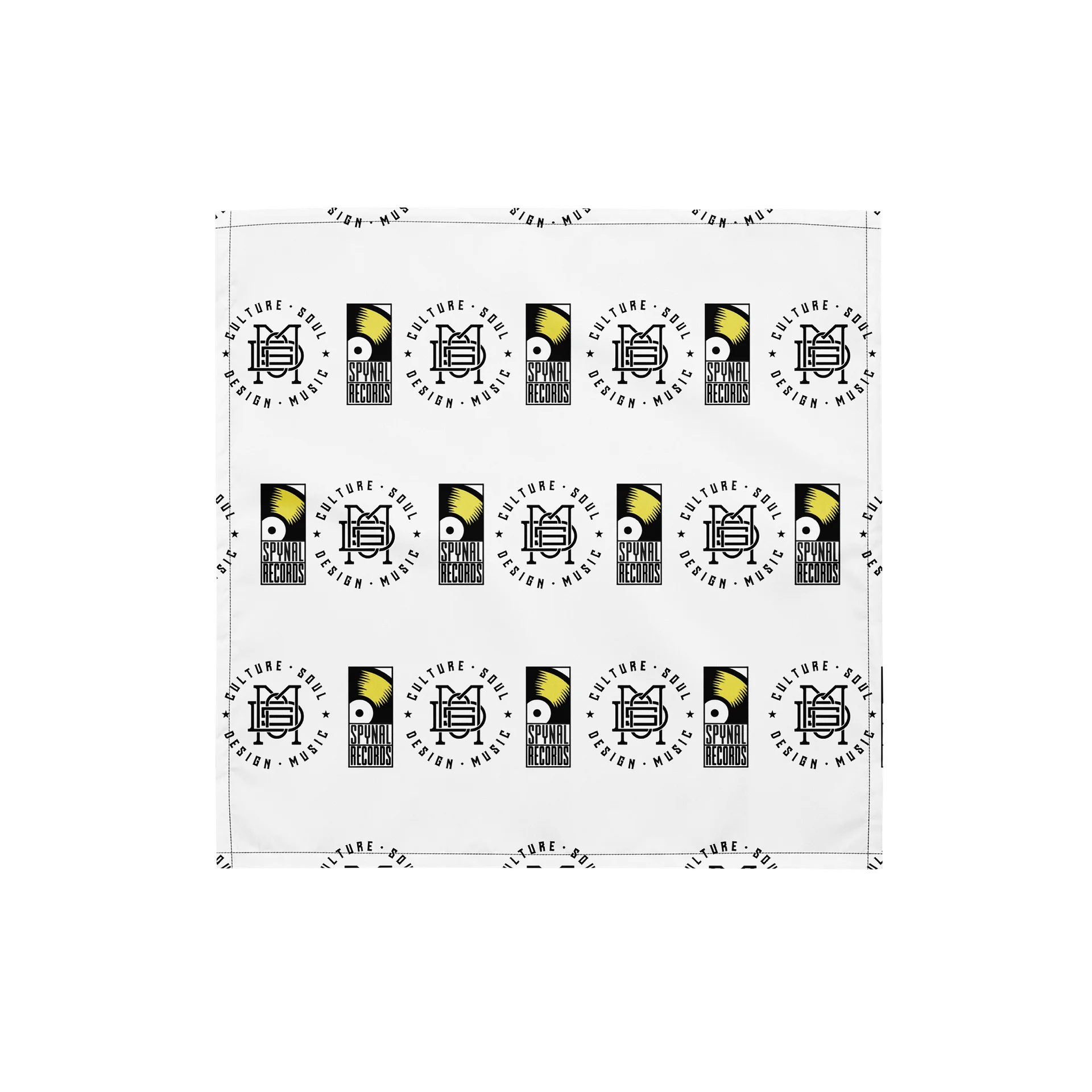 SPYNAL X CUSSDEM WHITE BANDANA product image (1)