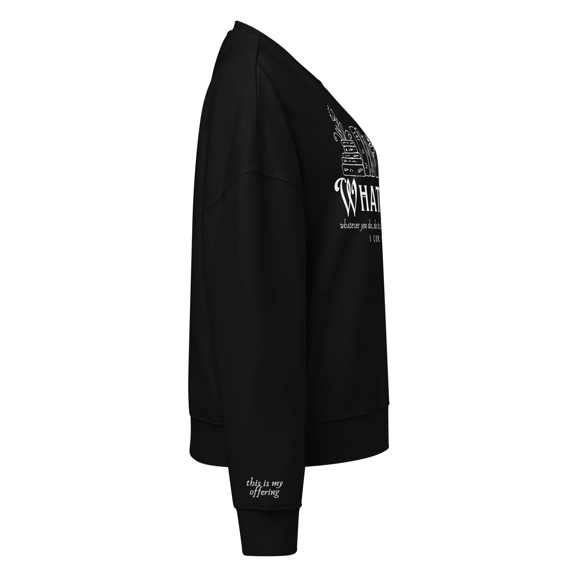 "Whatever." Sweatshirt product image (4)