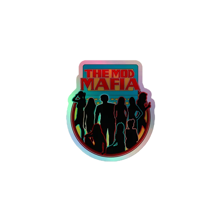The Mod Mafia Holographic Sticker product image (1)