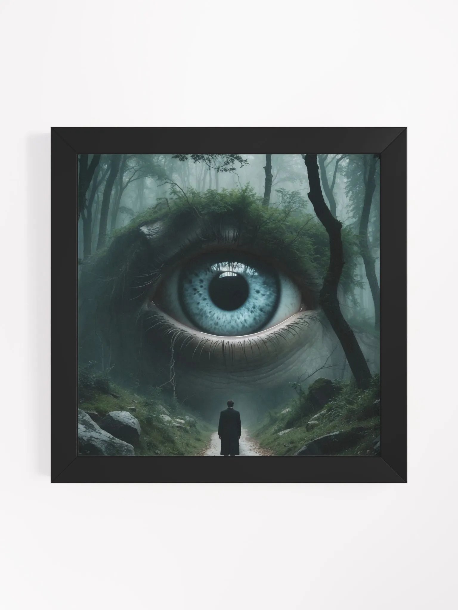 Visionary Eye Forest Framed Print product image (16)