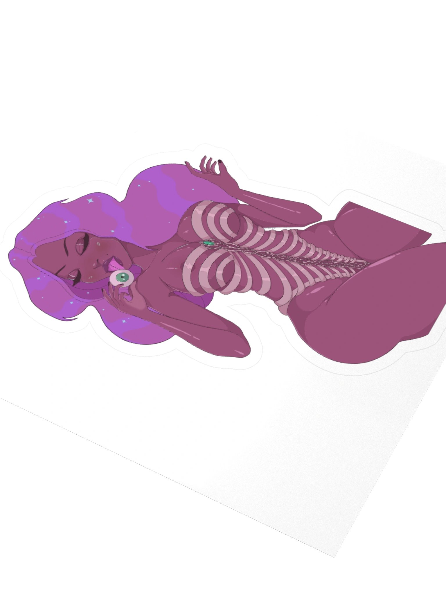'What's Left of Him' Kiss-Cut Sticker product image (6)