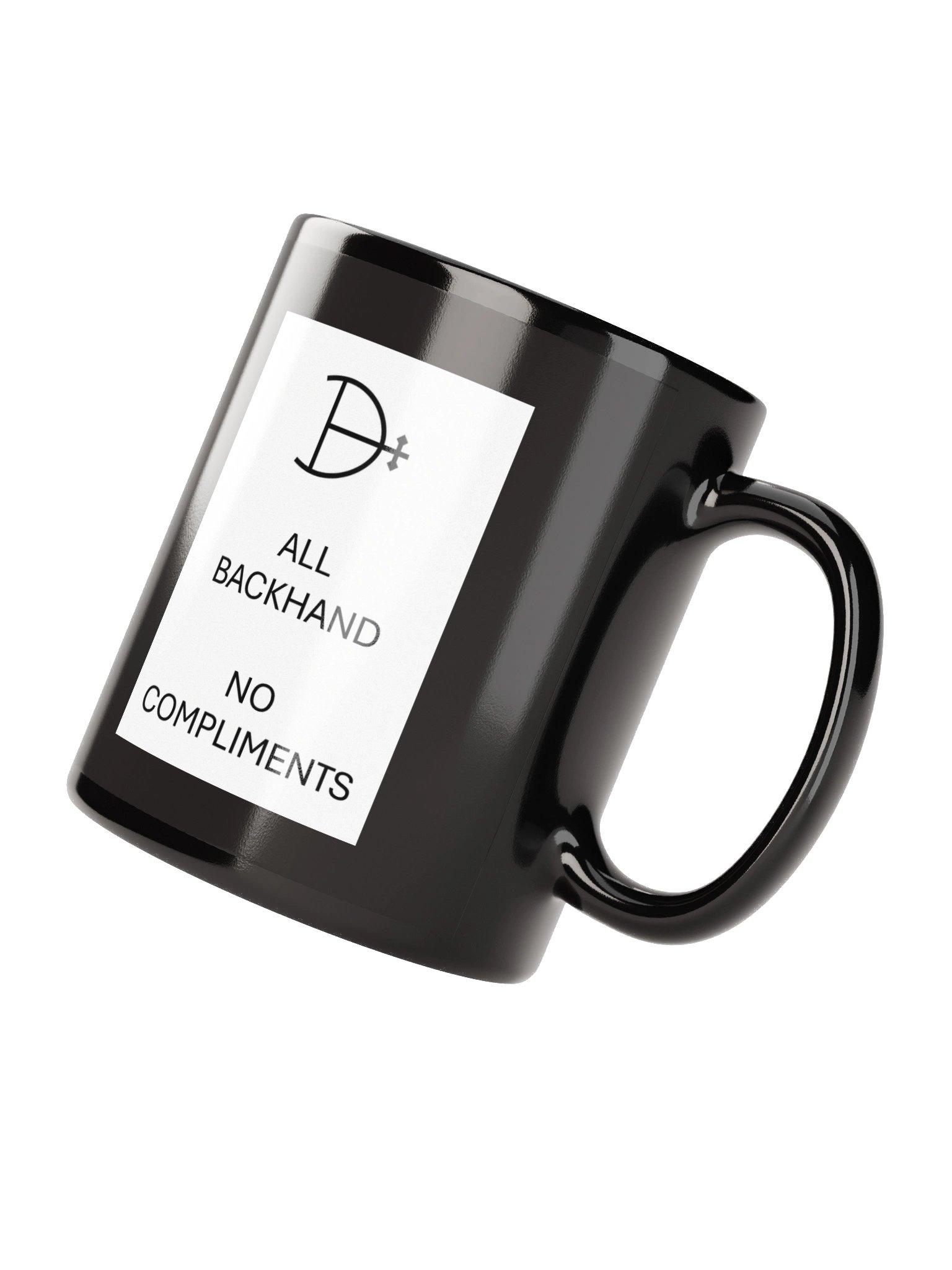 Backhand Mug Black product image (4)