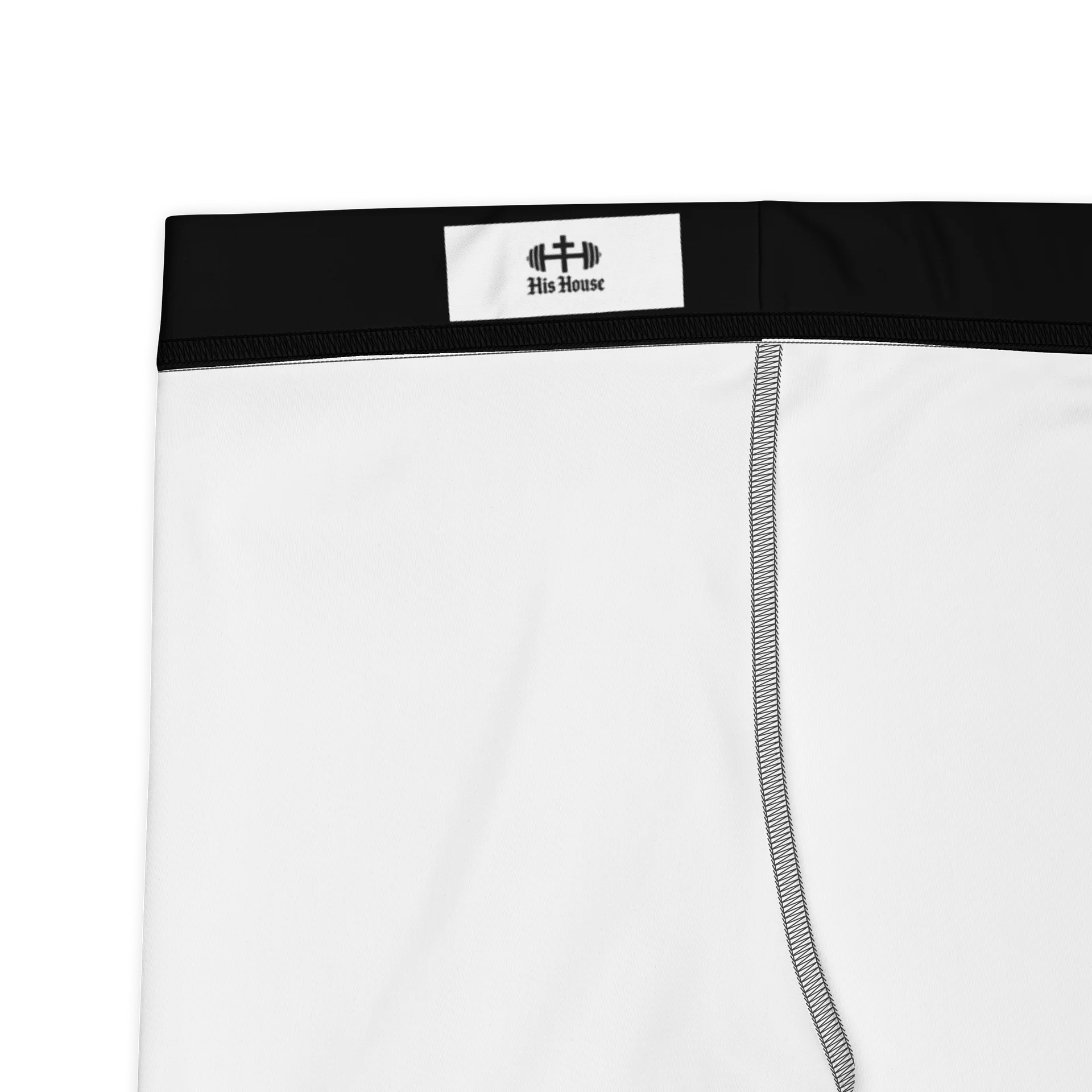His House Womens Performance Crop Leggings - Black product image (2)