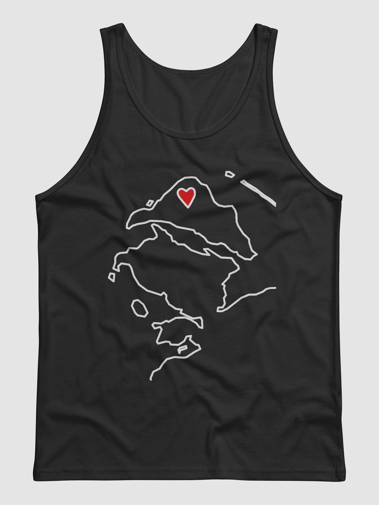 FrogBar heart TGMM/DSÄ - Dark (Bella+Canvas) product image (1)
