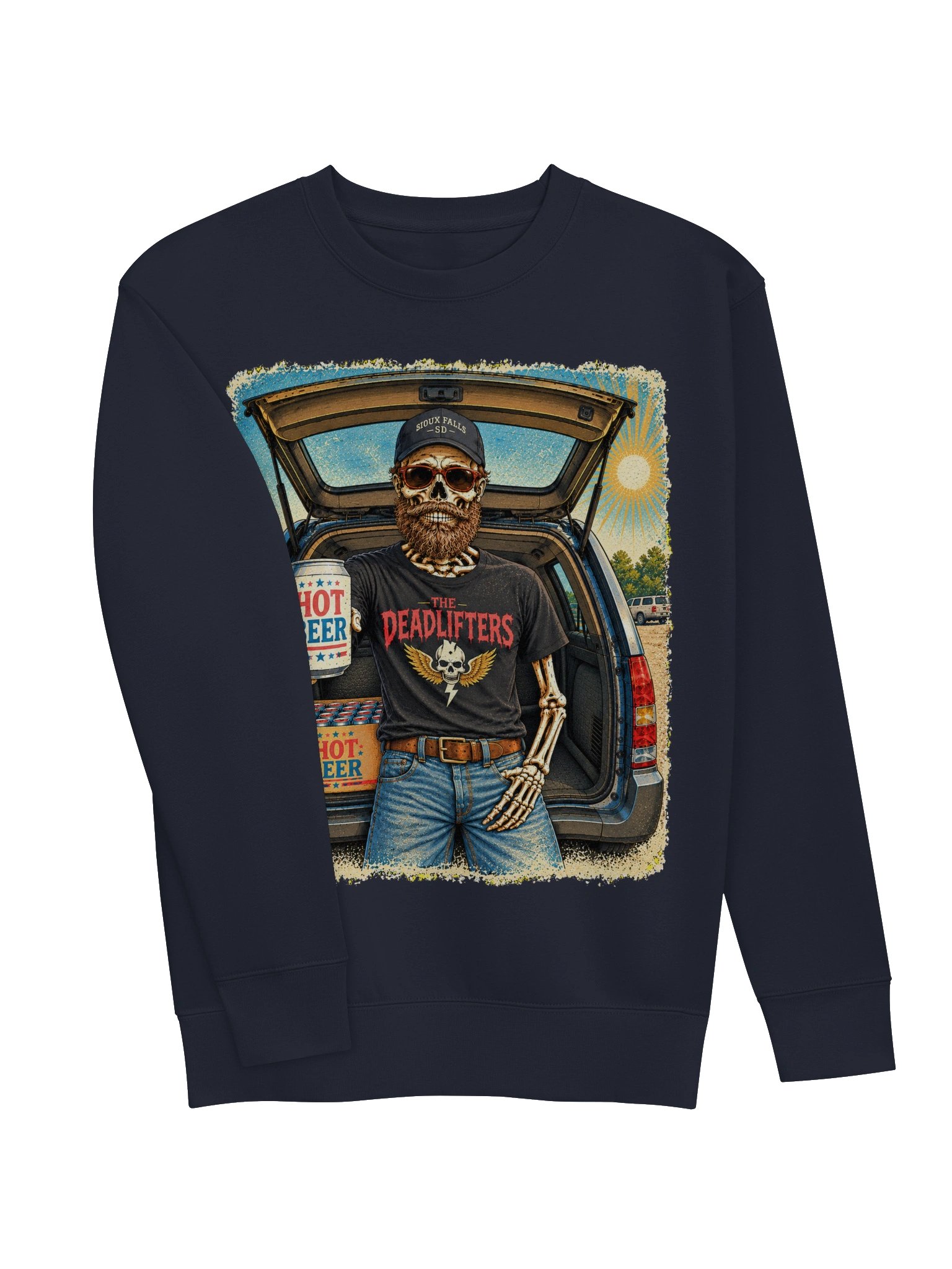 Hot Beer & Bad Decisions Sweatshirt product image (2)