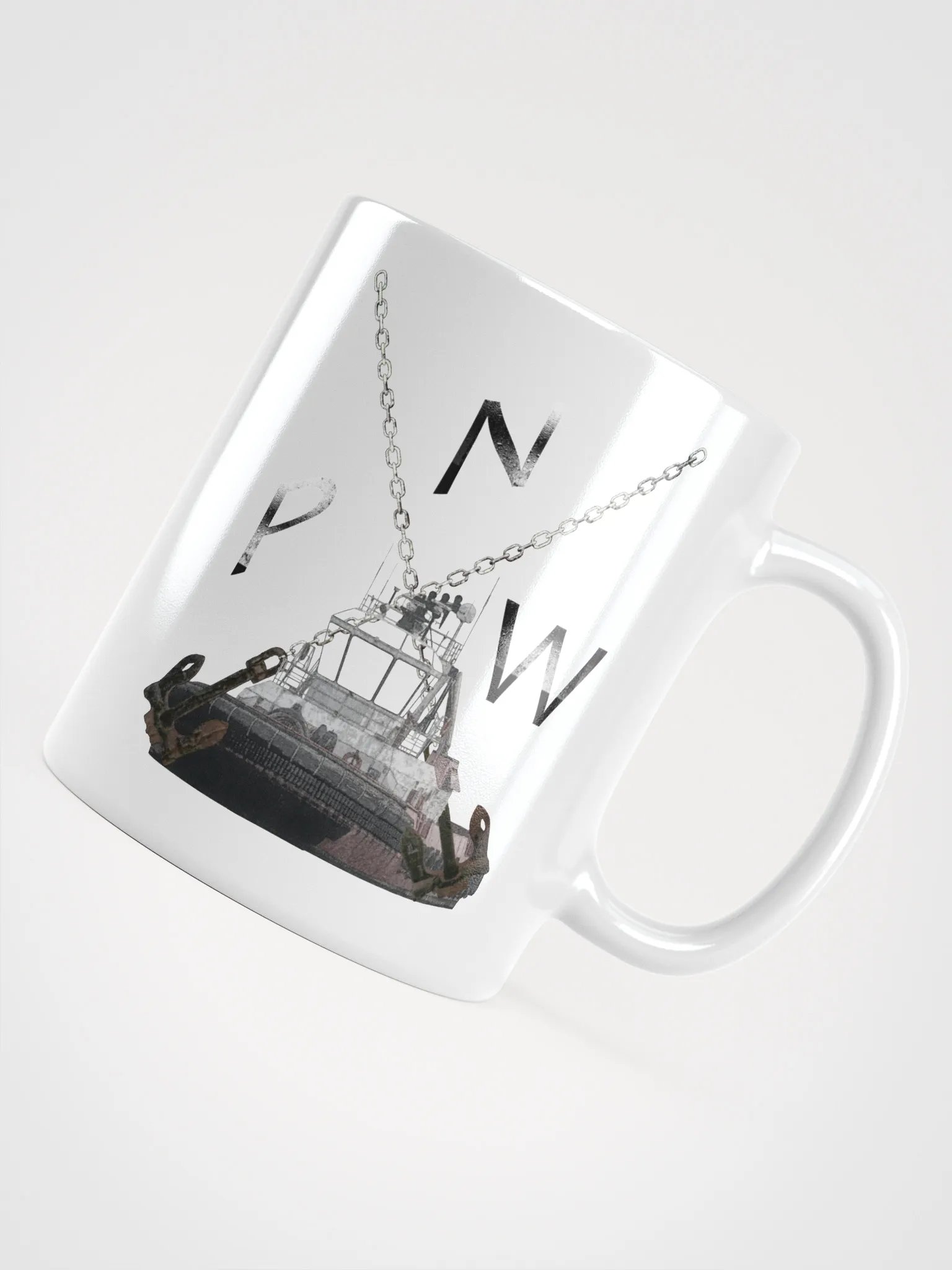 X Ancher Chain PNW Mug 11oz, 15oz, & 20oz product image (4)
