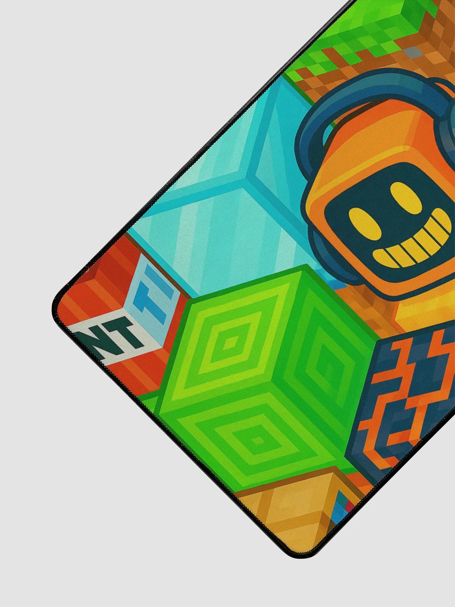 Flouge Blocks Desk Mat product image (2)
