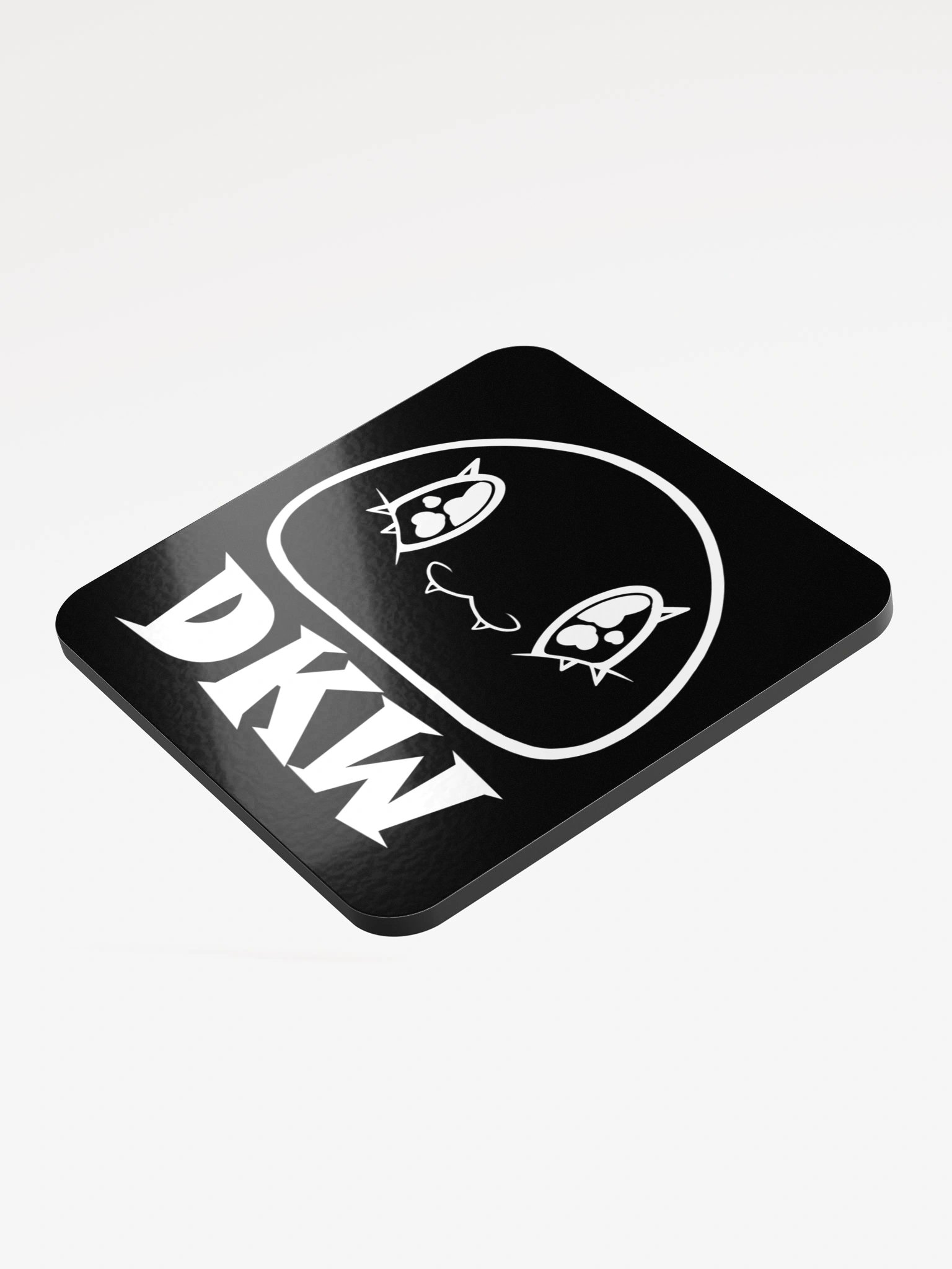 Black Logo Coaster product image (3)