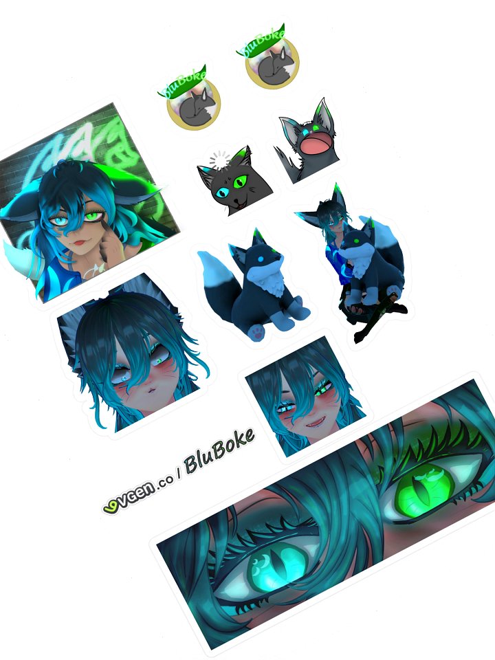 Boke 2025 10pc. Collection - Kiss Cut Sticker Sheet product image (1)