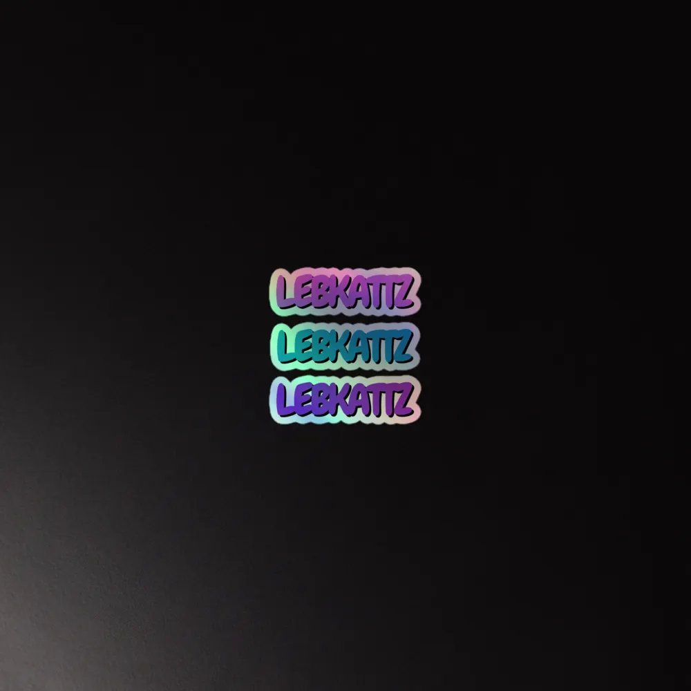 LebKattz Holographic Stickers product image (4)