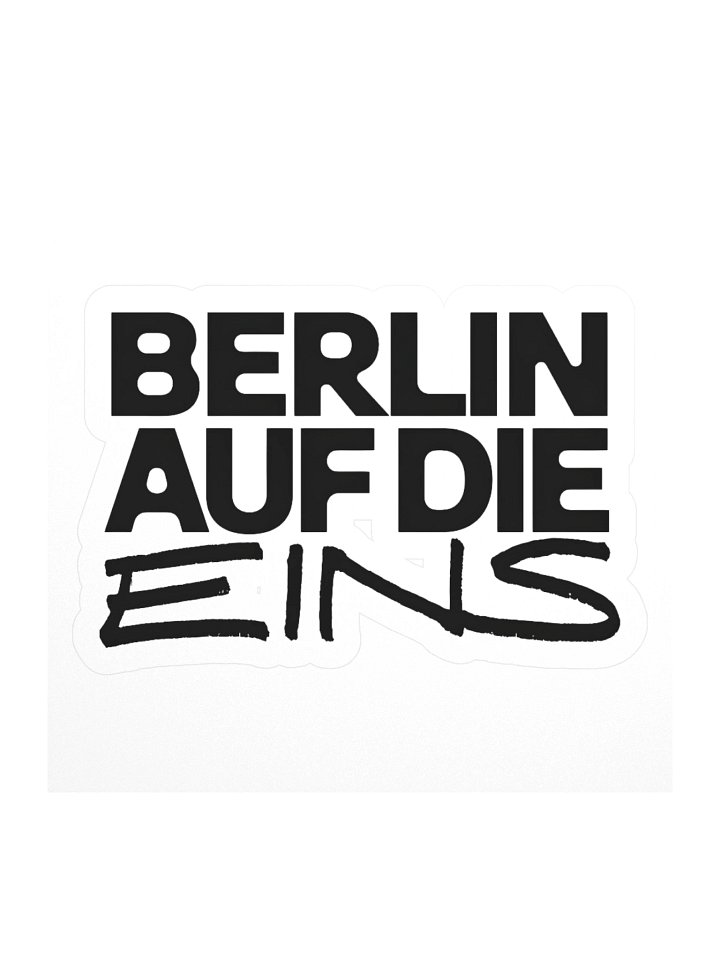 Berlin Auf Die Eins Stickers product image (4)