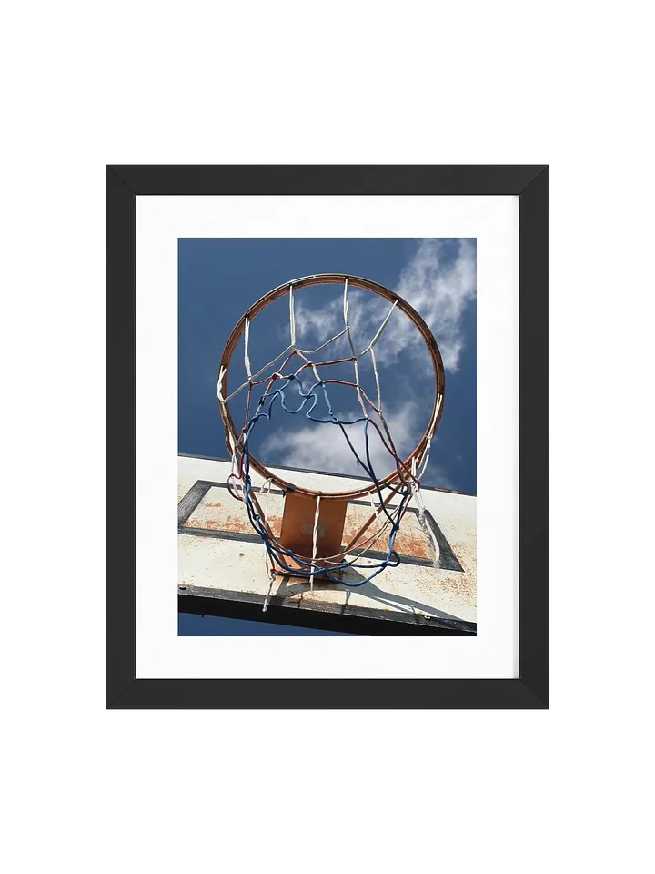 Cloud and Hoop Framed Art Print product image (3)